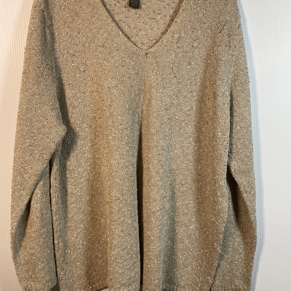 ADDITION BY CHICOS Beige nubby knit Pullover sweater. Long sleeves. Size 3. - Picture 1 of 7
